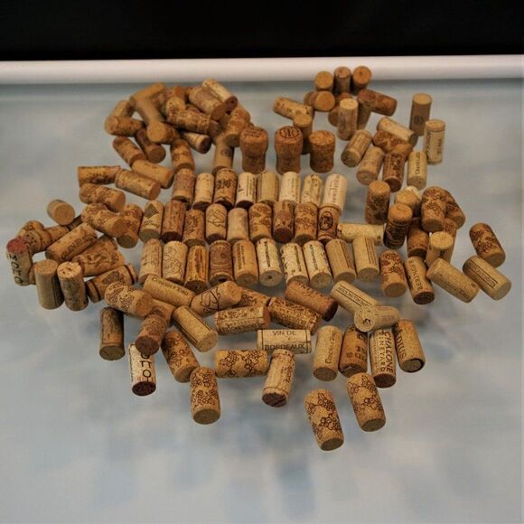 Used Wine Corks for Crafts Lot of 120+ Red White Wine Corks - Picture 2 of 8